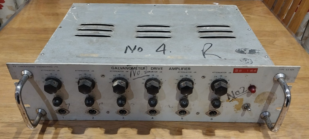 Ex-MOD S.E. Laboratories Galvonometer Drive Amplifier