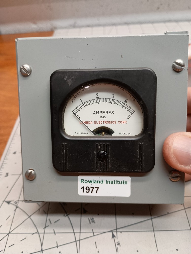 Lambda DC-Amperes Meter 0 To 5 Excellent Pre Owned Condition