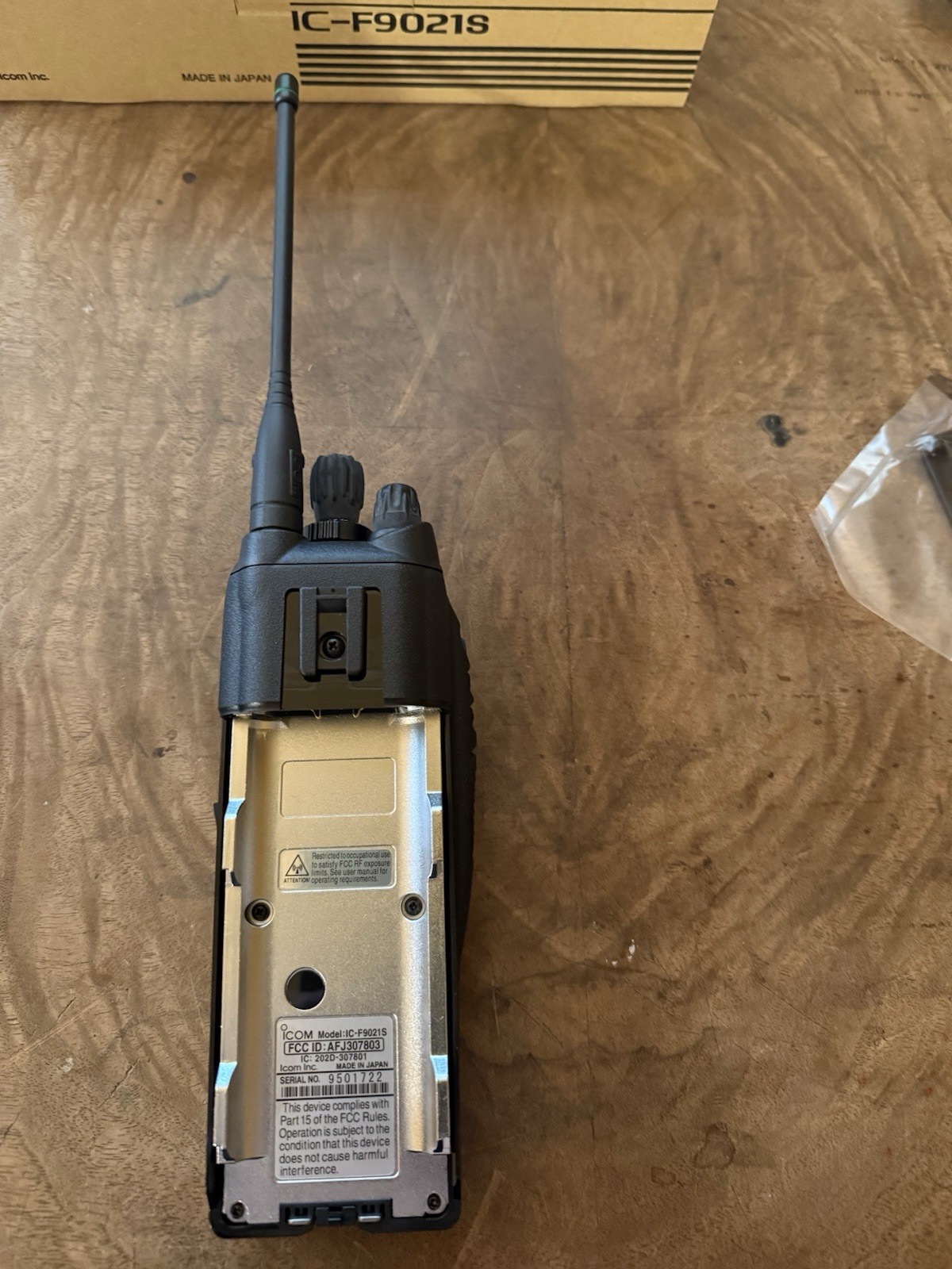 Icom IC-F9021S 440-470MHz P25 Analog conventional portable radio NEW