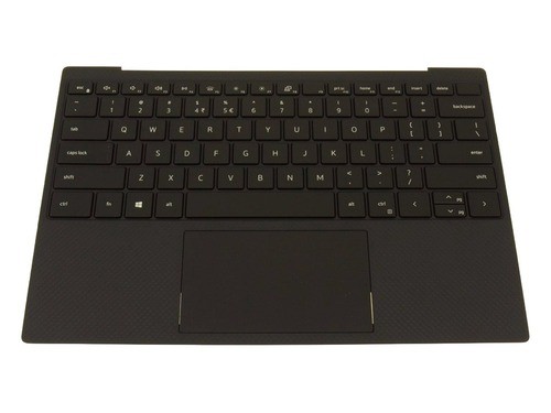 Dell Palmrest and 79-Key US International Backlit Keyboard Assembly - 6JC7G