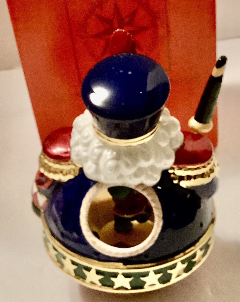 BRAND NEW! Christopher Radko Roly Poly Nutcracker Snowglobe Christmas