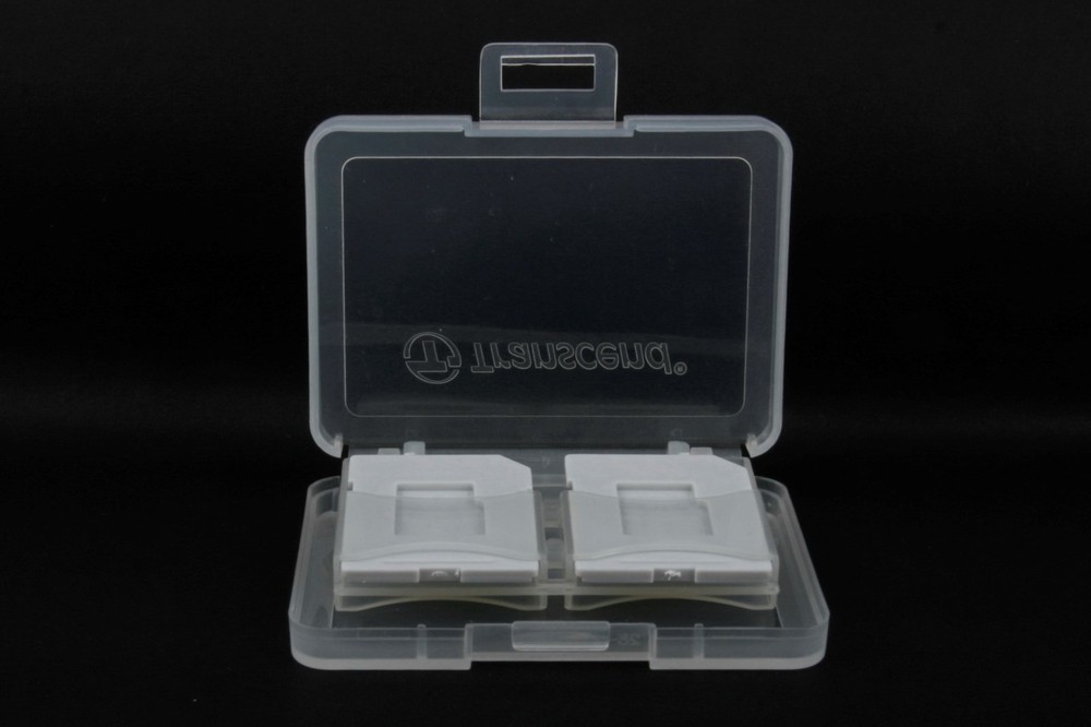 Transcend 4 SD / microSD Memory Card Storage Carrying Case