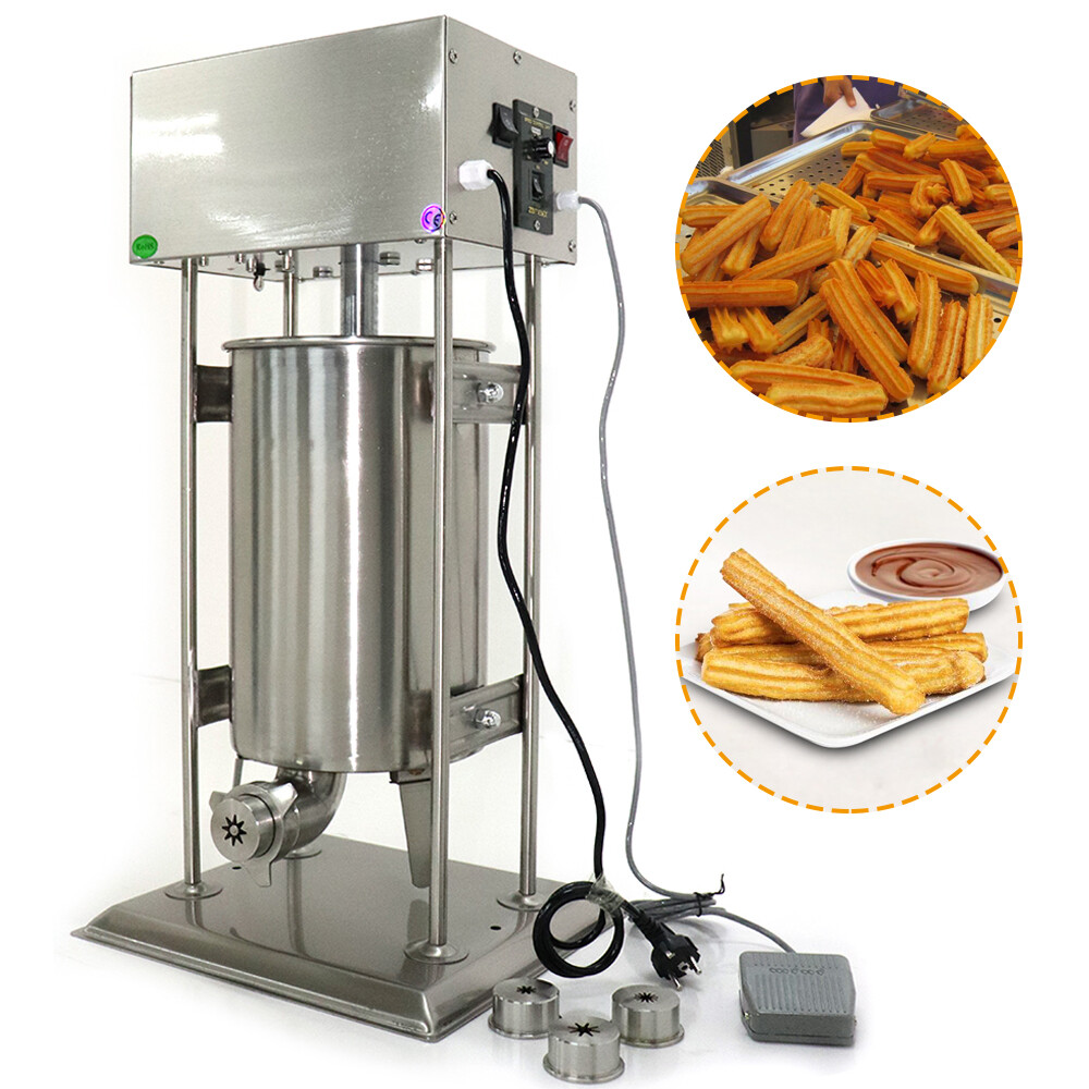 Stainless Donuts Maker Machine Latin Fruit Machine Electric Dough Sticks Machine