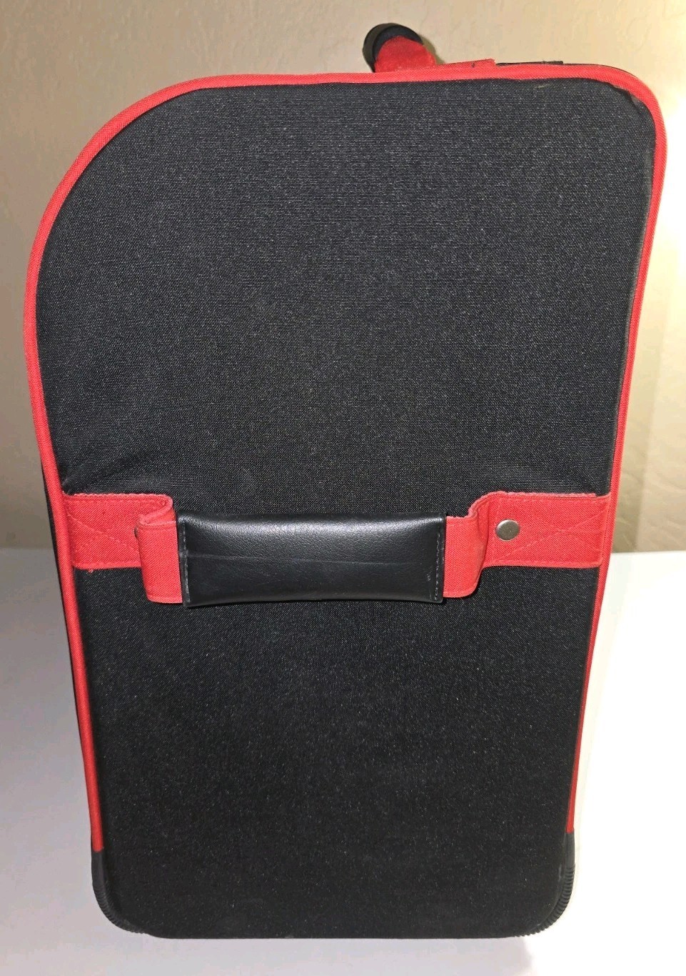 Nice Bernina Large Sewing Machine Luggage Carrying Bag Black & Red Case