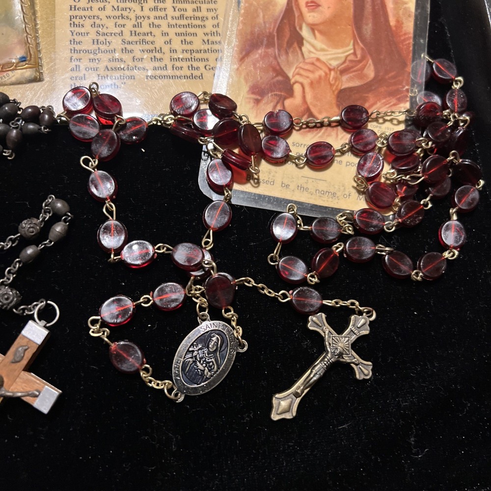 Vintage Religious Rosary Lot