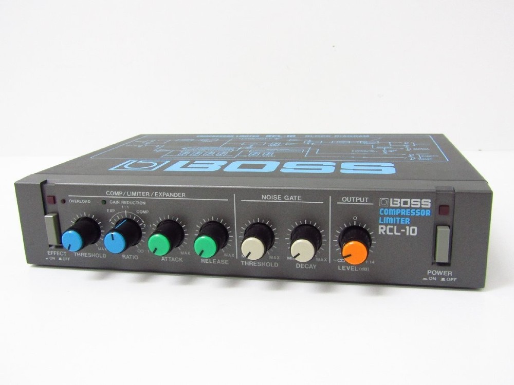 BOSS RCL-10 COMPRESSOR LIMITER Guitar Effect used