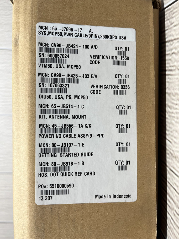 Qualcomm CV90-JB425-103 CV90-JB424-100 Log Display Interface