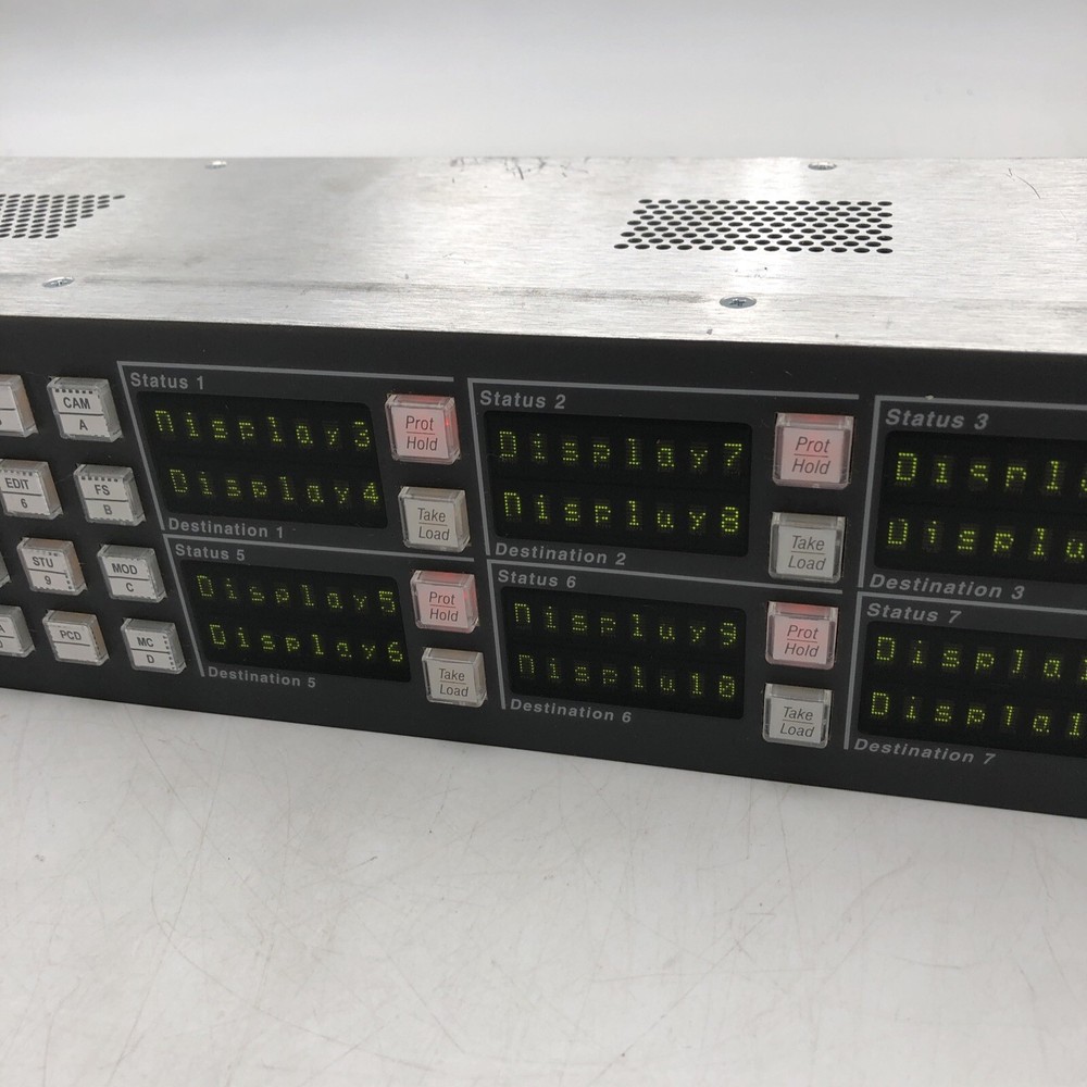 USED Grass Valley Encore/Prelude PMB Control Panel POWER TESTED READ E