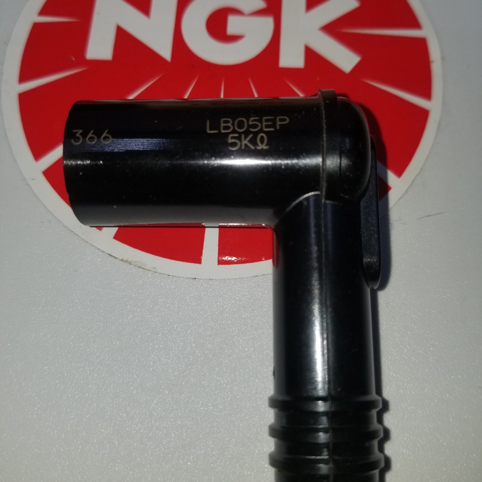 GENUINE NGK LB05EP # 8020 90 Spark Plug Cap 5k Ohms HONDA SUZUKI ROTAX YAMAHA