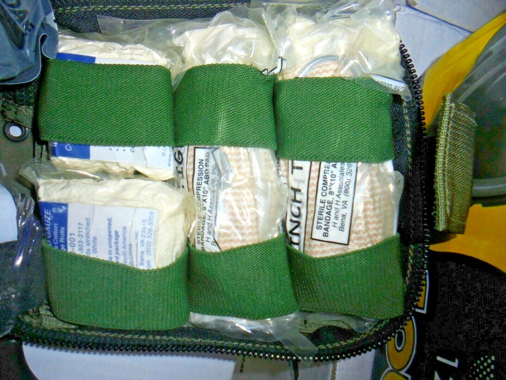 Paraclete Pre-MSA SOF Individual First Aid Kit Pouch Green