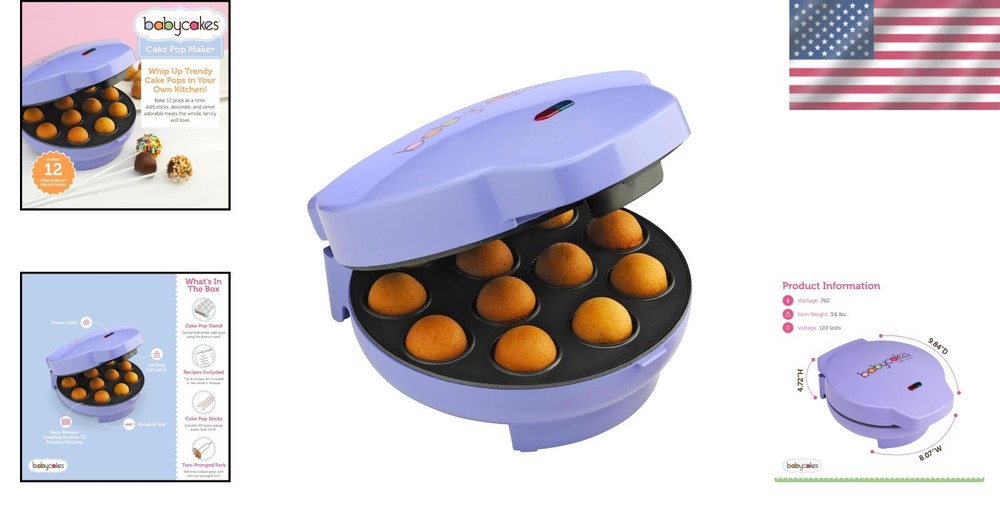 Cake Pop Maker Kit with Decorating Stand