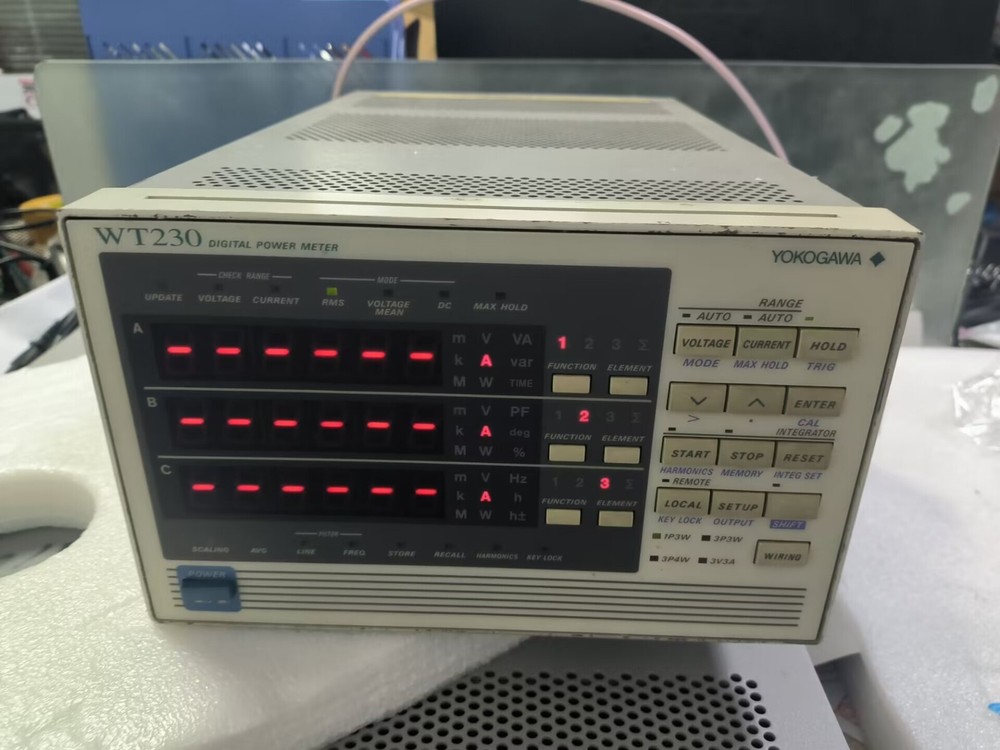 1pcs Yokogawa WT230 Digital Power Meter With 3 Modules USED*j