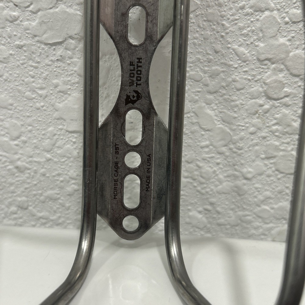 Wolf Tooth Components Morse Stainless Bottle Cage