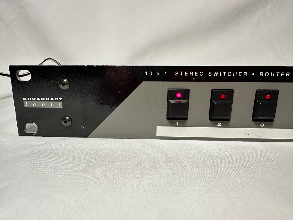 Broadcast Tools 10x1 Stereo Switcher