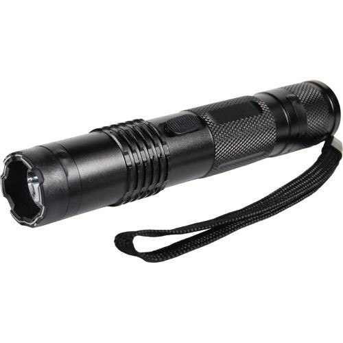 Stun Gun Bashlite 85 Million Volts Flashlight Rechargeable Black