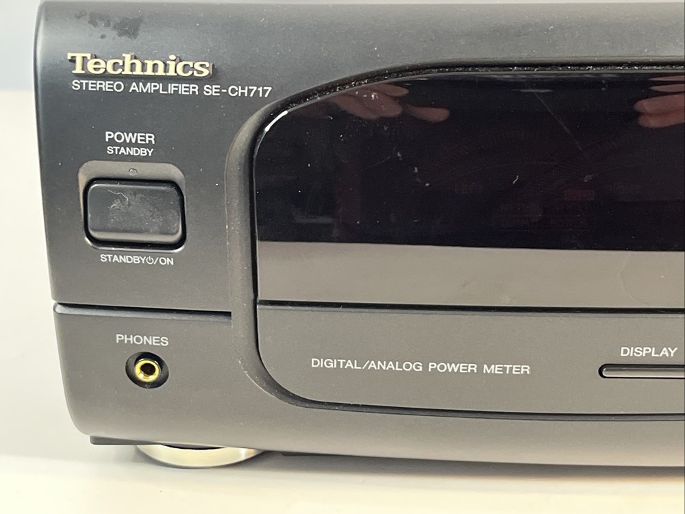 Technics SE-CH717 Component System Tuner Amp Stereo Amplifier Separate Vintage