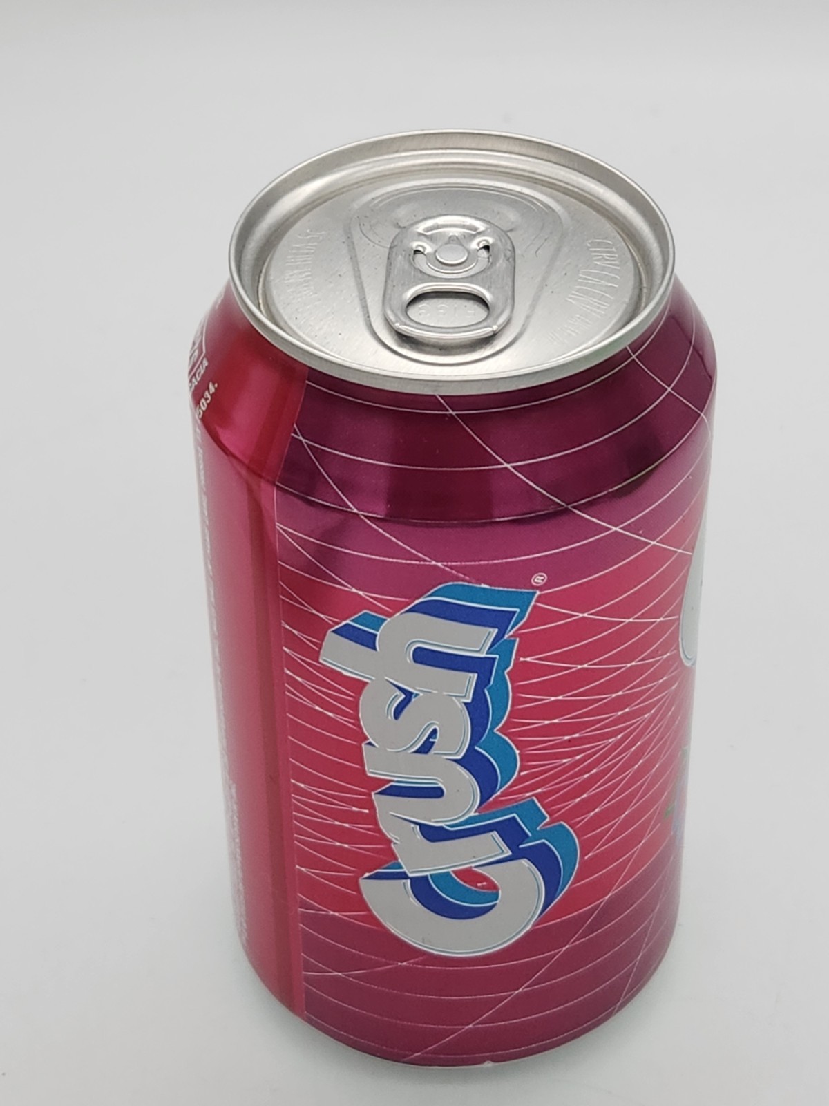 2025 New Full Crush Soda Can Back to the 80's Electric Blue Razz Orange Crush