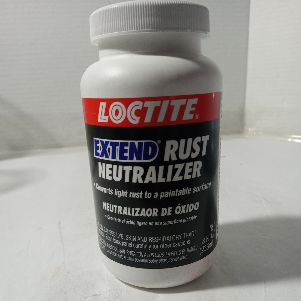 LOCTITE Extend 8 oz Rust Neutralizer Convert Light Rust to Paintable Surface NEW