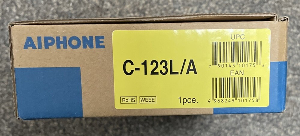 Aiphone C-123L/A Chimecom Set, 1 Door Station, 1 Master Station Intercom System
