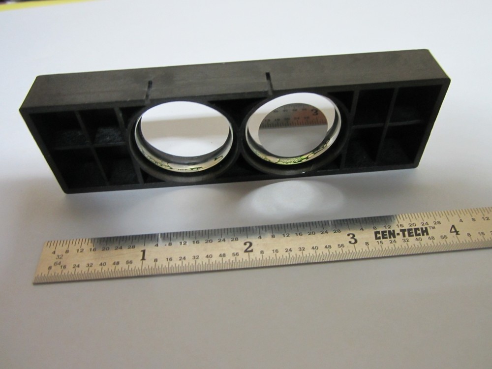 OPTICAL MICROSCOPE PART NIKON FILTER SLIDE OPTICS AS IS BIN#G4-43