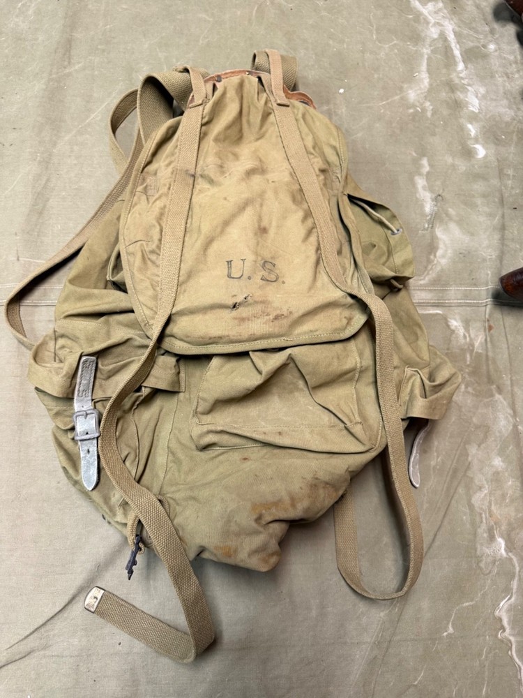 ORIGINAL WWII US ARMY M1942 MOUNTAINEER 10TH MOUNTAIN RUCKSACK FIELD BACKPACK