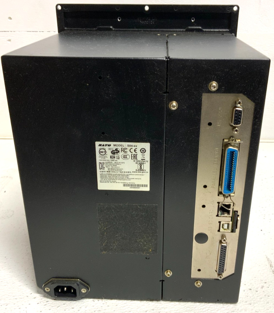 SATO S84-ex Print Engine Direct Thermal Label Barcode Printer 161B