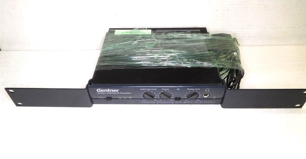 Gentner TX-37A Assistive Listening FM Transmitter With Aphex Aural Exciter (S25)