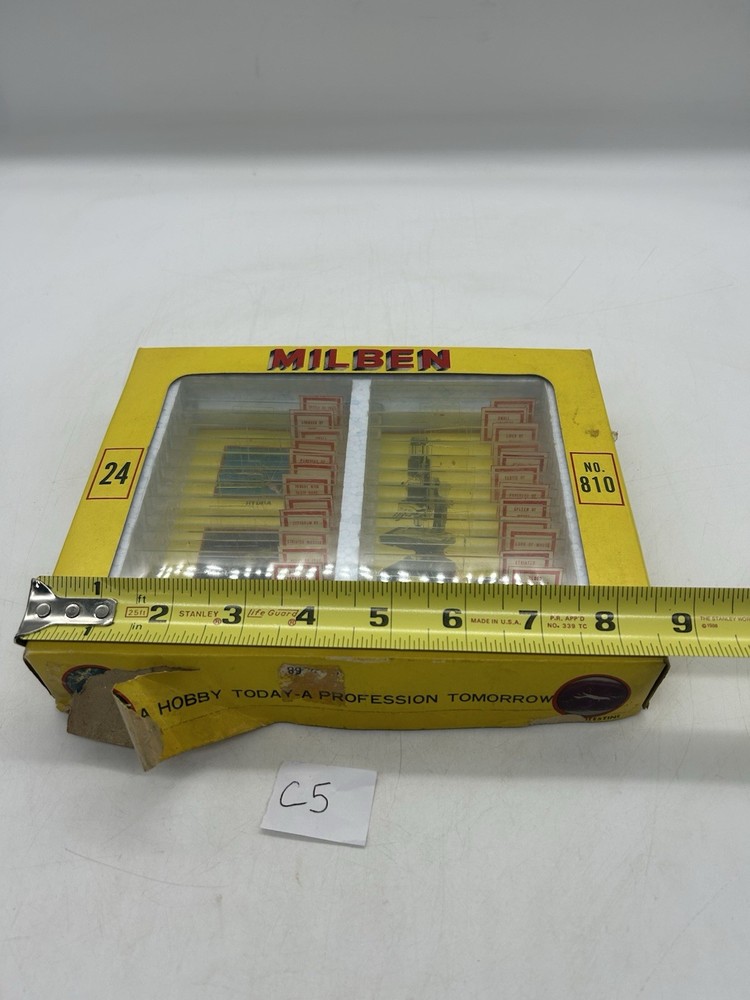 Milben 12 Microscope Slides Set No 810