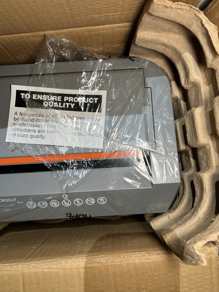 ROYAL SG-110 MICRO CUT SHREDDER-OPEN BOX