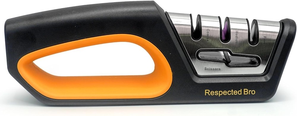 Premium-Ceramic-Knife-Sharpener - Versatile Kitchen Knife Sharpener Tool, Ideal