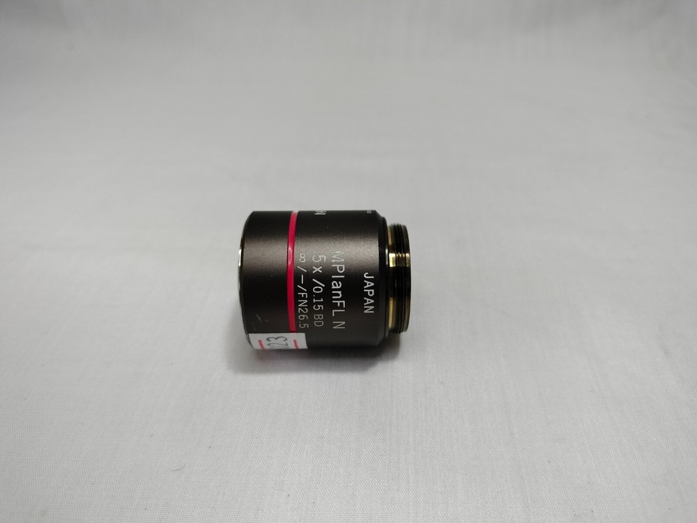 Olympus MPlanFL N 5x /0.15 BD Microscope Objective Lens