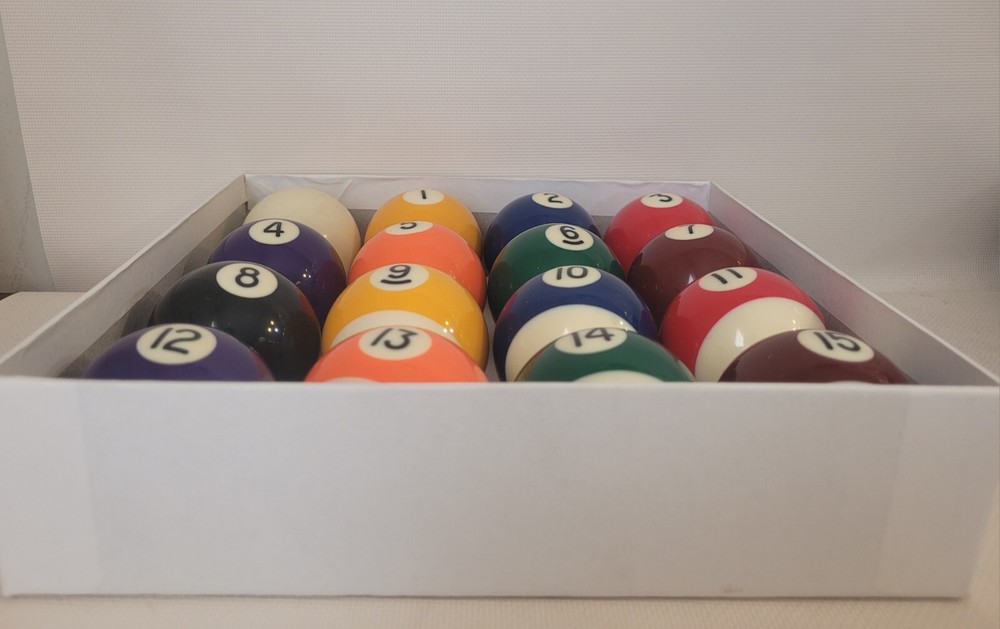 Billiard Complete 2.25" Pool Ball Set ~ Unused