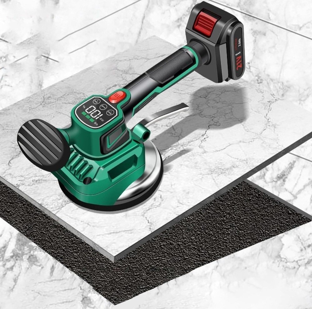 TOMTASK Tile Machine Installation Tool Tiling Suction Cup for... Check Descrip..