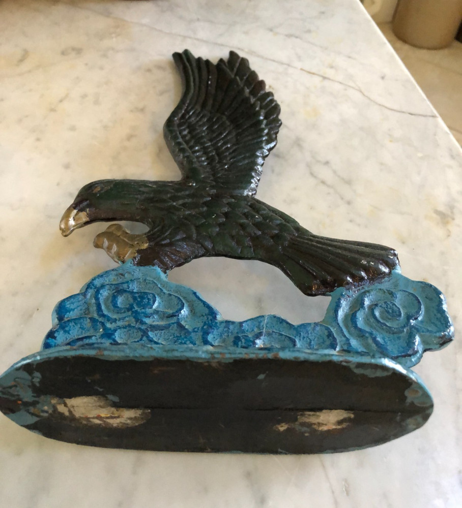 Cast Iron" Eagle in Flight" Doorstop