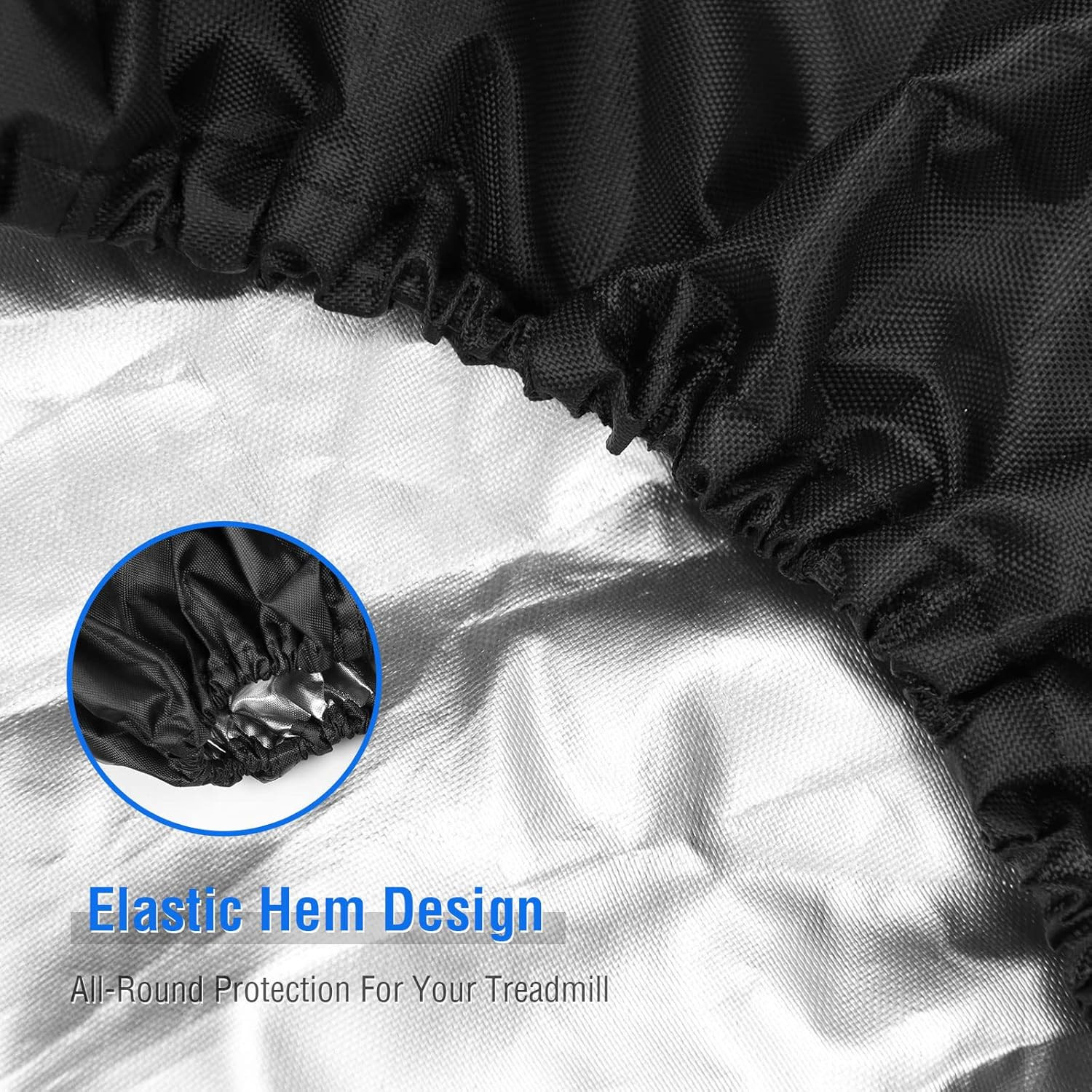 Under Desk Treadmill Cover, Dust-Proof Walking Pad Cover, Waterproof Protective