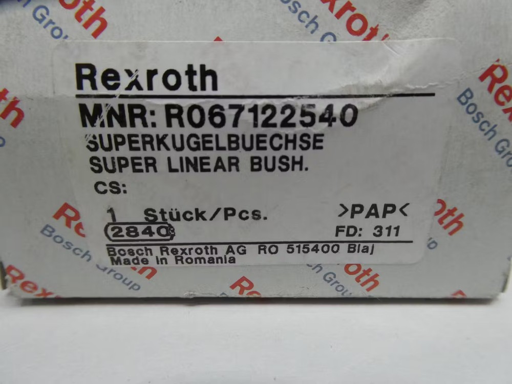 Rexroth R067122540 Super Linear Bushing