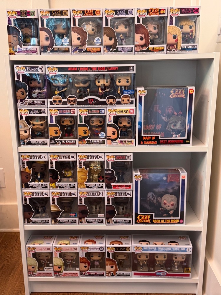 Funko POP! Rocks 75+ Different Musical Artists-Some with Multiple Variants!