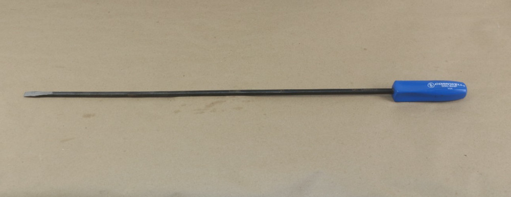 CORNWELL TOOLS SSD-824P EXTRA LONG SLOTTED FLATHEAD SCREWDRIVER 24" LENGTH