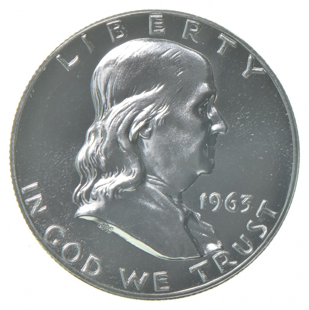 1963 Proof Franklin Half Dollar