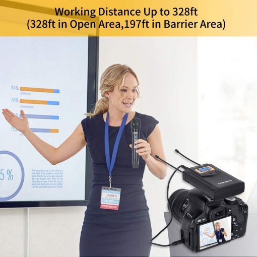 Professional Handheld Microphone Transmitter for Comica CVM-WM100PLUS - CoMica