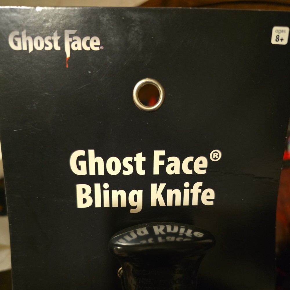 ghost face bling knife
