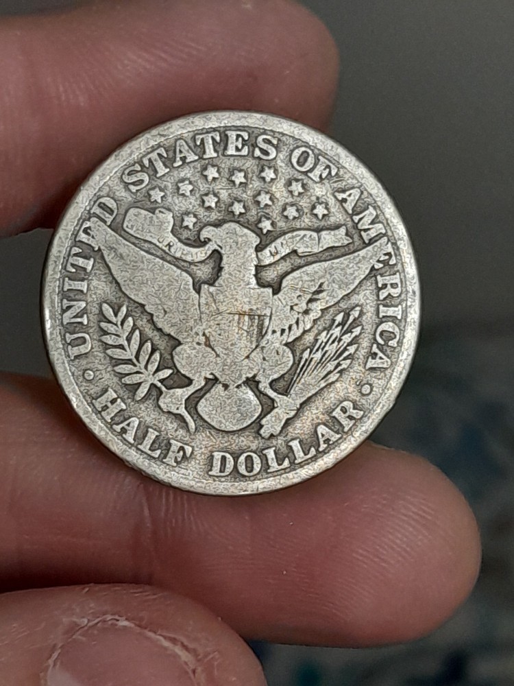 1909- P Barber Half Dollar #5