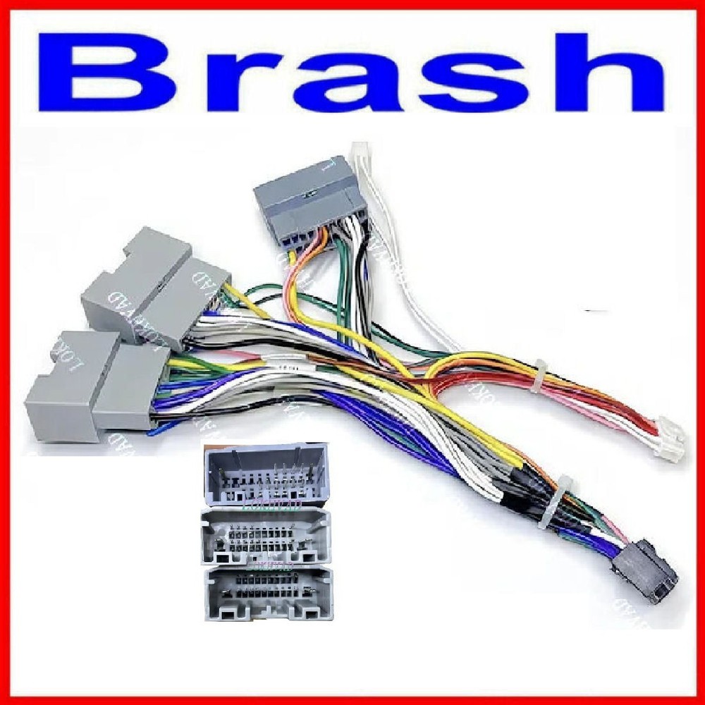 DODGE CALIBER 2009-2011         ANDROID HEAD UNIT INSTALL WIRING - ALL CABLES