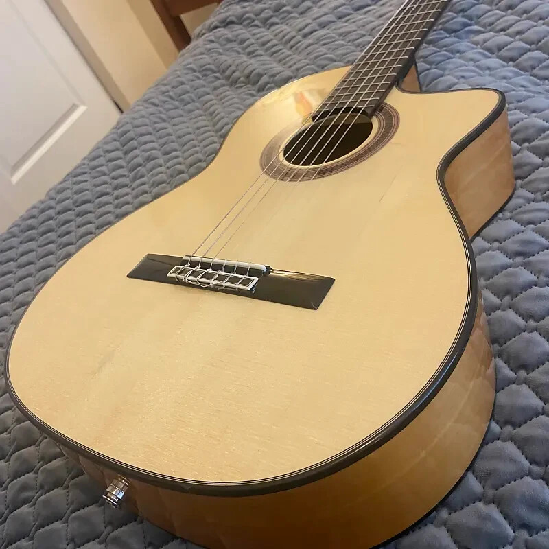 CordobaGK Studio Negra Acoustic-Electric Nylon String Classical Guitar WITH CASE