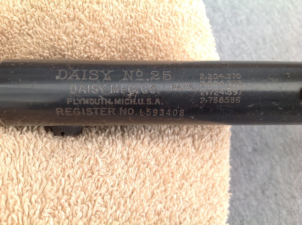Daisy Model 25 Air Rifle