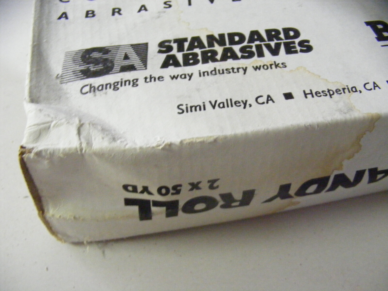 2" x 50 yds. 220 Grit Standard Abrasives Abrasive Cloth 713949