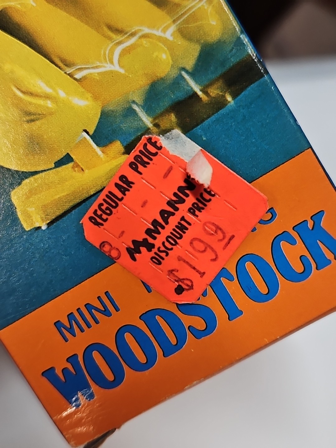 Vintage Aviva Mini Hopping Woodstock Wind-Up Toy