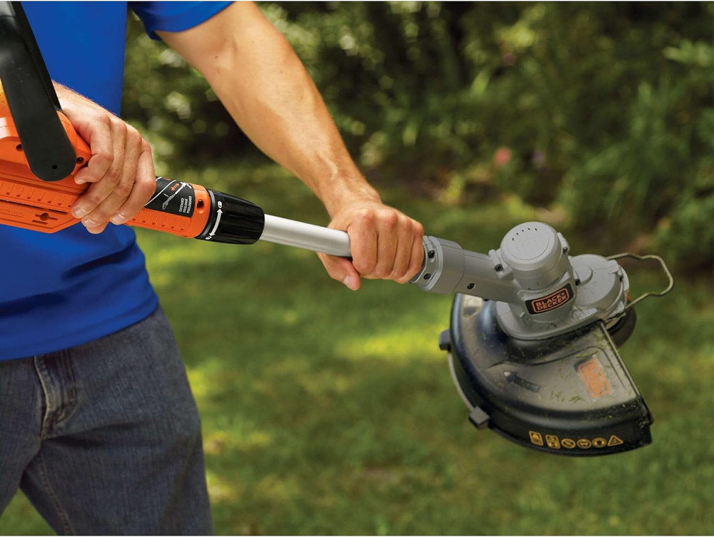 BLACK+DECKER 20V MAX String Trimmer and Edger 2 in 1, Cordless Weed Wacker with