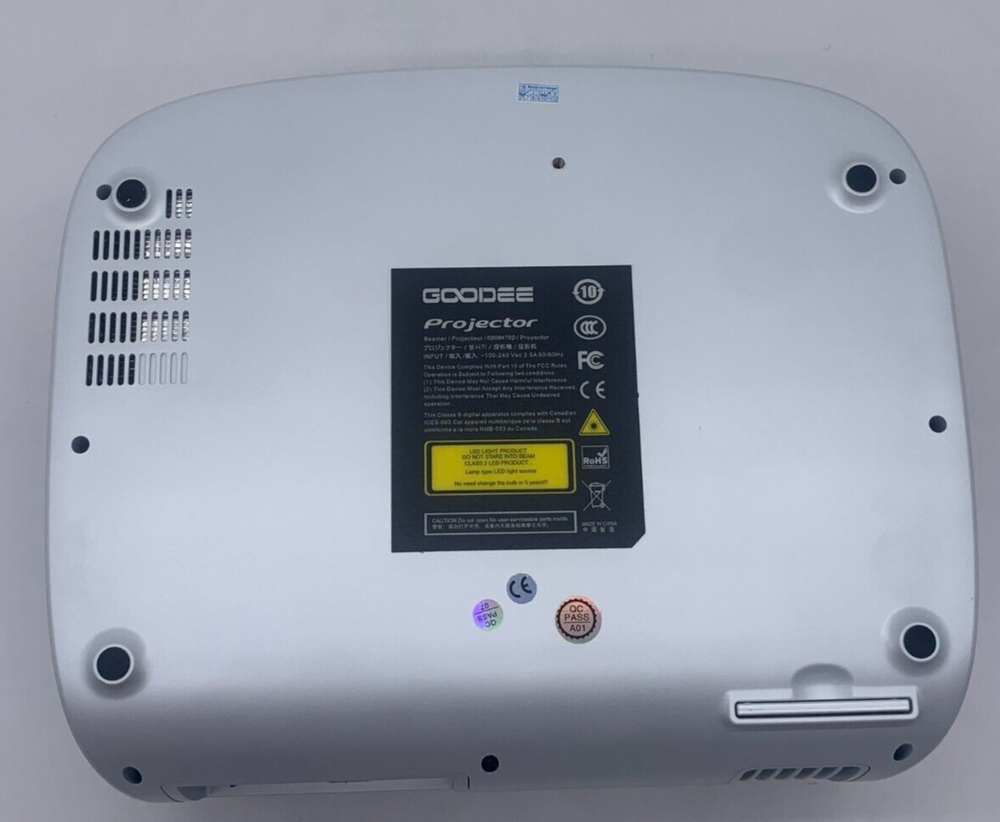 GooDee HD Video Projector Native 1920x1080P (TK)