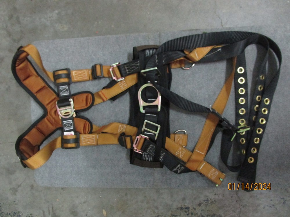 Falltech ComforTech 6D Tower Climber Full Body Harness XL